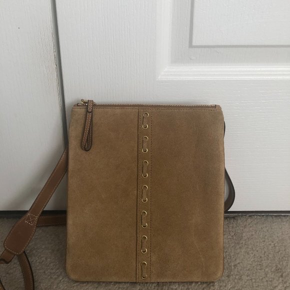 Coach Suede Crossbody Bag - Picture 3 of 7